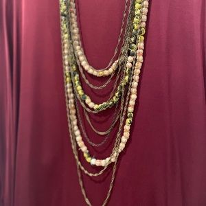 Chan Luu Silk Beaded Necklace